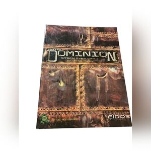 Dominion - Storm Over Gift 3 - Game Manual With Hint Booklet -  1998